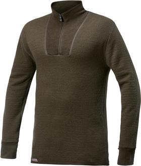 722493 pine green Zip Turtleneck 400 Front